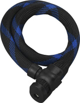 ABUS Ivera Steel-O-Flex 7200/110 Panzerkabelschloss, 22 mm Ø, 110 cm, Sicherheitslevel 7, 2 Schlüssel, schwarz/blau