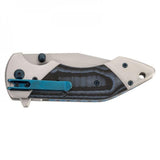 Herbertz Selektion Einhandmesser, G10, schwarz/blau - Einhandmesser Outdoor L