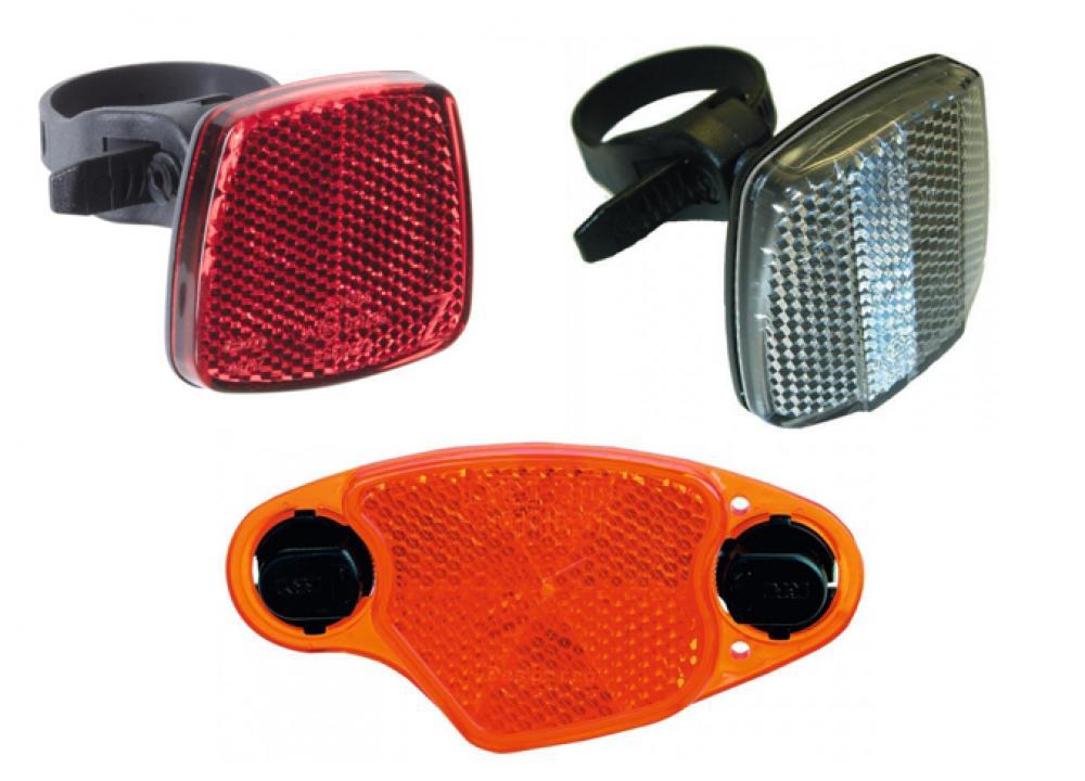 Busch&Müller B&M Fahrrad Rückstrahler + Frontstrahler + Speichenstrahler