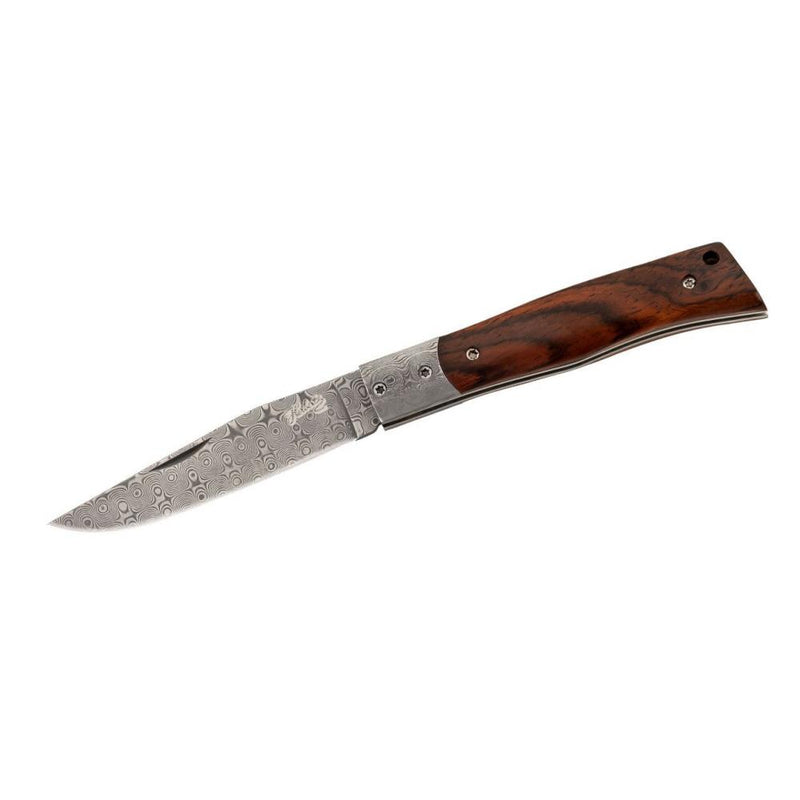 Herbertz Taschenmesser Damast Klinge 7,6cm 53065 - Taschenmesser Outdoor L