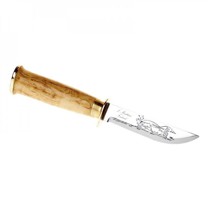 Marttiini 235 Outdoormesser, Maserbirke - Outdoormesser Jäger, Bushcrafter & Outdoor-Fans 235