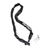 Kryptonite Keeper 465 Key Chain Kettenschloss, 65 cm Länge, 4 mm gehärteter Stahl, wetterfester Überzug, inklusive 2 Schlüssel, schwarz