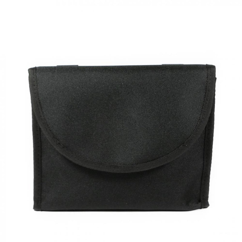 Haberland Tasche für Schlosskette - 450090 schwarz - kompakte Rahmentasche für Kettenschlösser