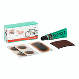 Zefal 1x Reifenheber DP20 3er Karte blau/weiß/rot + 2x Tip-Top Reparaturset TT01
