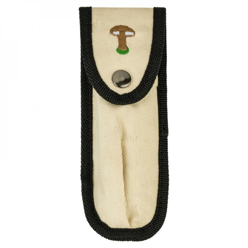 Herbertz Pilzmesser mit Bürste & Nylon-Etui - Outdoormesser Pilzsammler 420