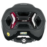 uvex react MIPS MTB-Helm black-ruby red matt, Größe 52-56 cm, MIPS-Schutz, IAS-System, Funktionspolster, leicht, stoßfest, top Belüftung