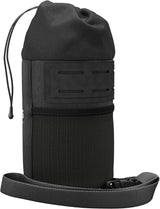 BROOKS Scape Feed Pouch Black - wasserdichte Lenkertasche 1,2 Liter aus 600D Polyester mit Hypalon-Details - 100 g leicht, 100x100x160 mm