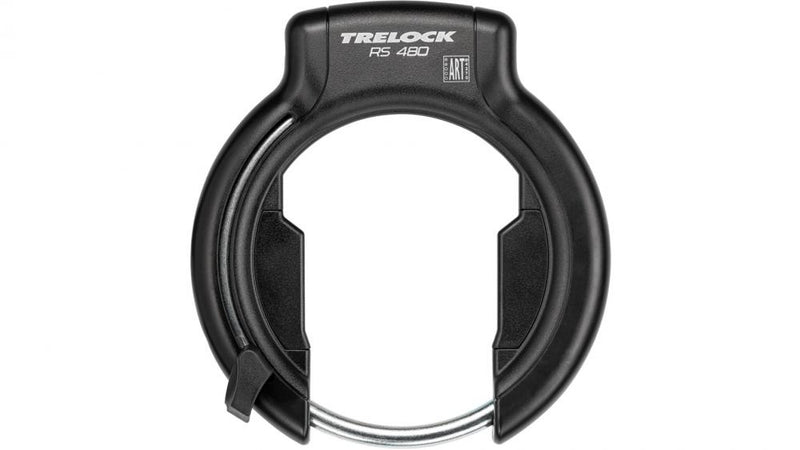 TRELOCK Rahmenschloss RS 480 NAZ XL - Rahmenschloss XL mit breitem Durchlauf und hohem Diebstahlschutz