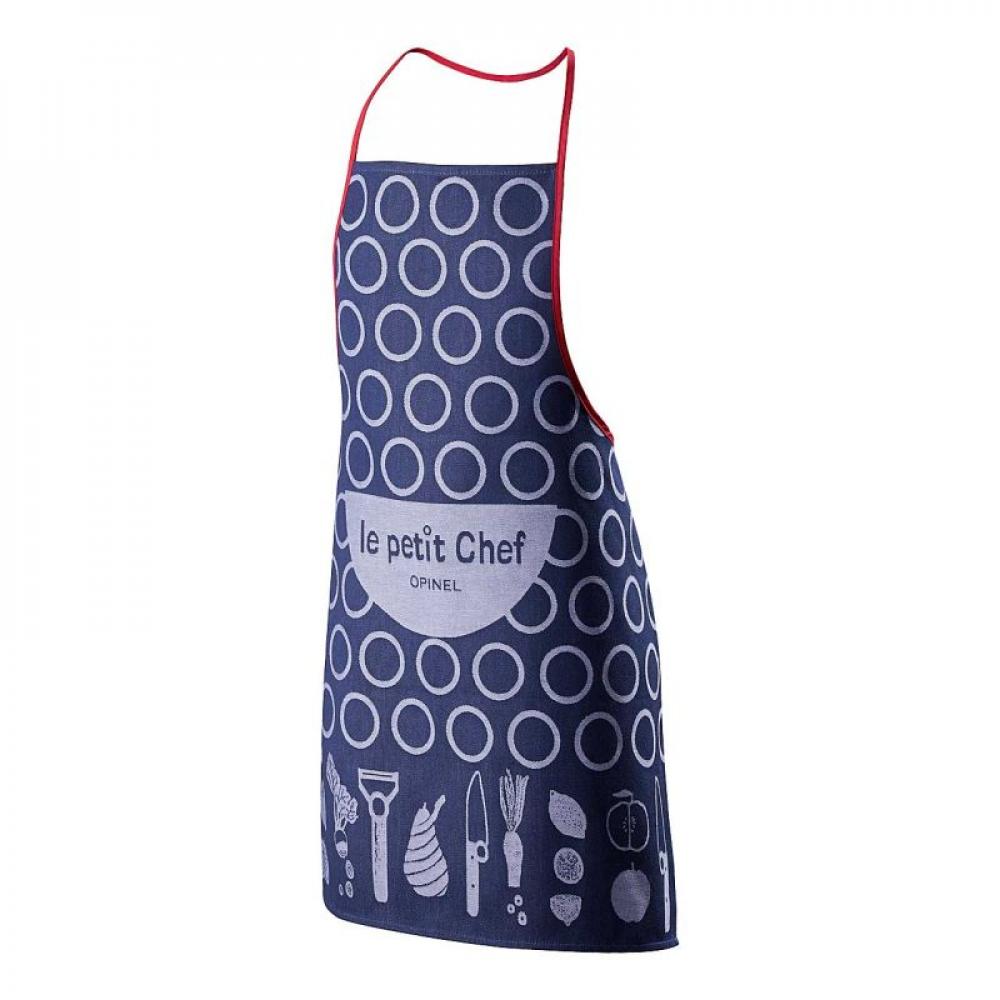 Opinel Le Petit Chef Kinder Küchenschürze blau - Küchenschürze Kinder 40