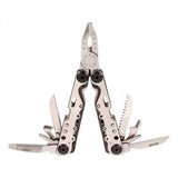Herbertz Multitool, Edelstahl, Nylon-Etui - Multitool Outdoor & Radsport S