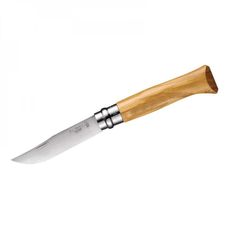 Opinel No. 8 Olive Geschenkbox - Taschenmesser Geschenkset Erwachsene 30