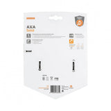 Rahmenschloss AXA Solid Retractable schwarz, Schlüssel abziehbar