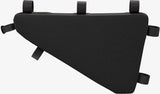 BROOKS Scape Full Frame Bag Black - wasserdichte Rahmentasche 5,5 Liter aus 600D Polyester mit Hypalon-Details - 390 g leicht, 480x60x290 mm