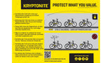 KRYPTONITE Evolution LITE Mini-6 (7x15 - 2cm) - Bügelschloss