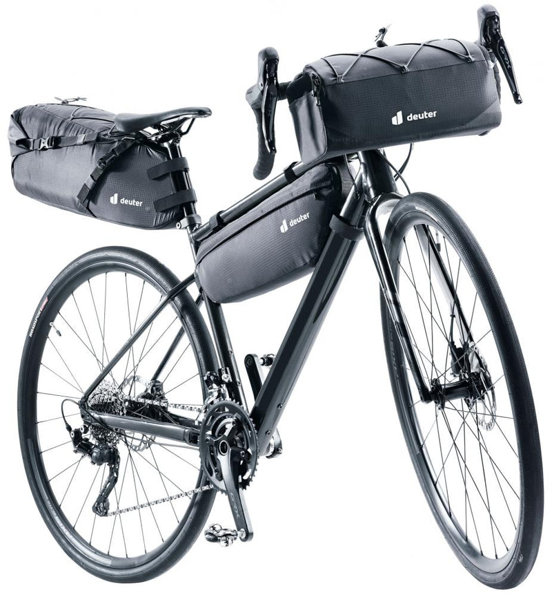 Deuter Mondego FB 6 Rahmentasche L Schwarz - Leichte Bikepacking-Tasche 6L