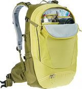 Deuter Trans Alpine 24 Fahrradrucksack 24L Grün - Kompakter Tourenrucksack für Mountainbike-Tagestouren
