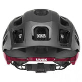 uvex React MIPS MTB-Helm black-ruby red matt 59-61 cm - MIPS, IAS 3.0, EN 1078, waschbares Polster