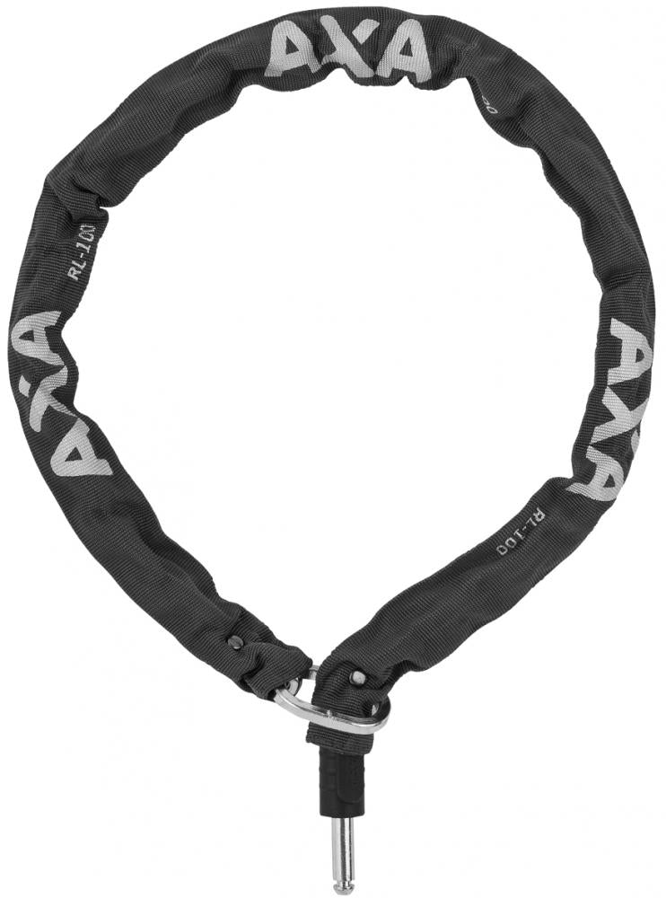 Axa Einsteckkette RLC 100 schwarz 100 cm inkl. Outdoortasche