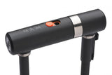 AXA Bügelschloss Newton Pro 190, Länge 190 mm, Stärke 13 mm, schwarz, gehärteter Stahl, Sicherheitsstufe 15, Bohrschutz, inkl. Halterung, 2 Schlüssel