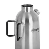 Petromax Feuerkanne Edelstahl 1,5 l  Autarker Outdoor-Wasserkocher mit Doppelwand, schneller Erhitzung durch Kamineffekt, ideal für Camping und Trekking