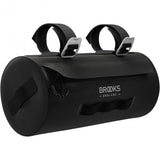 BROOKS Scape Handlebar Pouch Black - wasserdichte Lenkertasche 3 Liter aus 600D Polyester mit Hypalon-Details - 140 g leicht, 250x120x120 mm