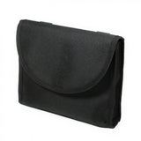 Haberland Tasche für Schlosskette - 450090 schwarz - kompakte Rahmentasche für Kettenschlösser