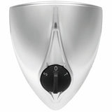 Busch + Müller Lumotec Classic N LED-Scheinwerfer, 25 Lux, verchromt, Dynamo-betrieben, integrierter Front-Rückstrahler, Nahfeldausleuchtung, StVZO-zugelassen