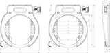 ABUS AMPARO 4650SL NR black OE