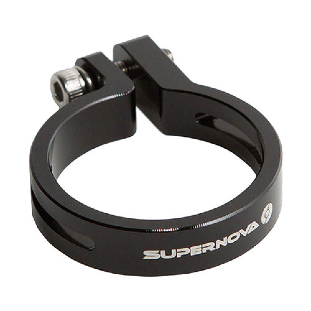 Supernova Sattelklemme 31,6 mm für Tail Light, schwarz - sichere & elegante Montage