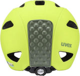 uvex Oyo Kinder-Helm neon yellow-moss green 50-54 cm - Inmould-Technologie, uvex xTRA Shield, KID PROtect Pad, IAS-System, 10 Belüftungen, optional LED