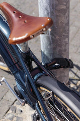 ABUS IvyTex ACH IVY 6KS/100 BK - 100 cm Einsteckkette, 6 mm gehärteter Stahl, IvyTex-Ummantelung, passend für ABUS Rahmenschlösser & Alarmbox 2.0