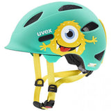 uvex OYO Style Kinder-Fahrradhelm Monster Lagoon matt 50-54 cm - Leichter Helm mit integriertem Schläfen- und Stirnschutz (uvex xTRA Shield), individuell anpassbar (uvex IAS System), 10 Belüftungsöffnungen