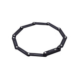 BBB Cycling Schloss CodeFold 5mm x 975mm schwarz - kompaktes, sicheres Faltschloss mit Zahlencode