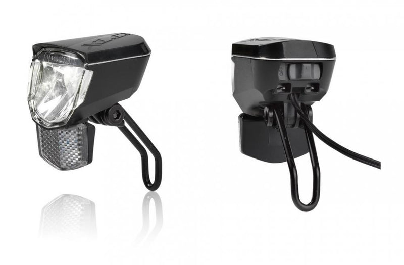 XLC Scheinwerfer Sirius D45 E LED Reflektor 45Lux E-Bike ready 6-48V