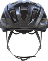 ABUS Aduro 2.0 Urban Fahrradhelm Unisex 58-62 cm midnight blue/schwarz, LED-Rücklicht, In-Mold, 14 Belüftungen