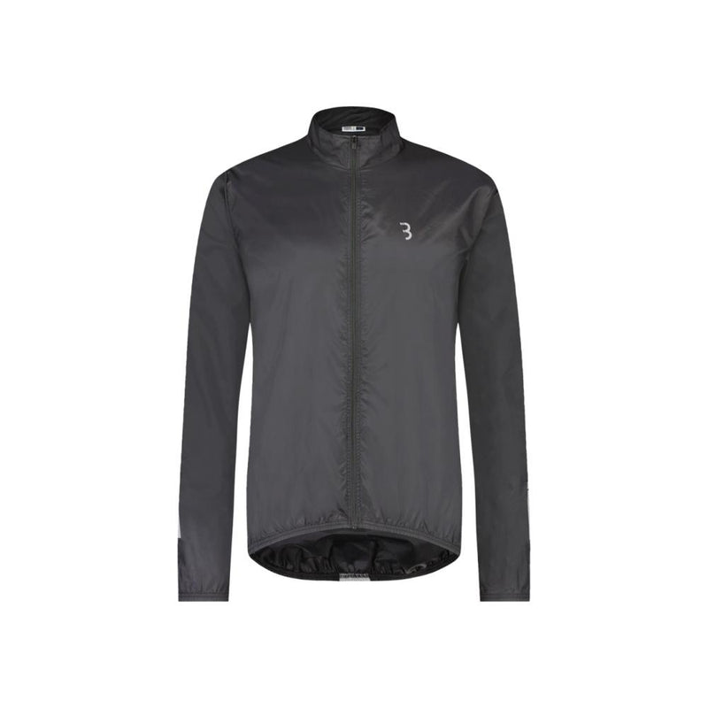BBB Cycling BaseShield BBW-148 Größe XS schwarz - leichte, winddichte Fahrradjacke