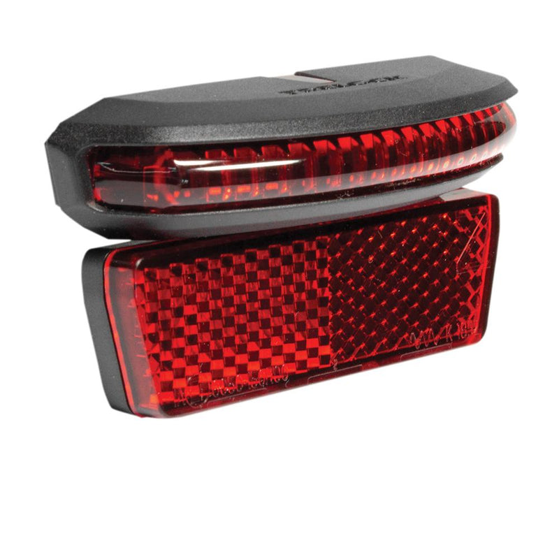 Trelock Dynamo Rücklicht LS 653 DUO FLAT - LED Fahrrad Rücklicht mit StVZO Zulassung