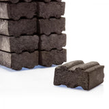 Petromax Cabix Plus Briketts  umweltfreundliche, formstabile Kokosbriketts mit Rillenprofil für optimale Hitzeverteilung beim Kochen mit Feuertopf und Grill