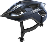 ABUS Aduro 2.0 Urban Fahrradhelm Unisex 58-62 cm midnight blue/schwarz, LED-Rücklicht, In-Mold, 14 Belüftungen