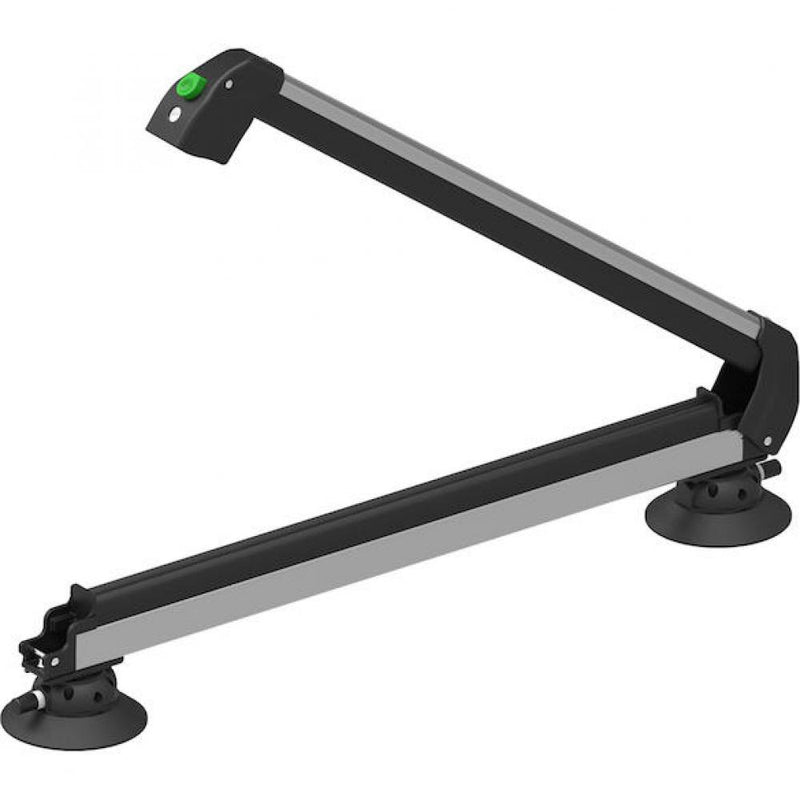 TreeFrog Ski- und Snowboardhalter 626 Schwarz/silber - sicherer Transport für Ski & Boards