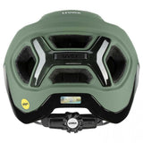 uvex react MIPS MTB Helm moss green-black matt 52-56cm mit MIPS Sicherheitssystem, IAS 3.0 Größenanpassung, stoßfester PC-EPS Schale, EN 1078 zertifiziert