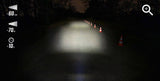 Sigma Aura 60 USB LED-Akku-Frontleuchte - 60 Lux, StVZO, 3 Modi, mit Light Guide, silber/schwarz