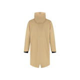 BBB Regenjacke Rainshield Parka XXL Kamel - wasserdicht, atmungsaktiv, winddicht, verschweißte Nähte, Kapuze, leichte Fahrrad-Regenjacke
