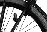 Axa DWN REAR SIGNAL Akku-Rücklicht mit Bremslichtfunktion 19 g Schwarz - Sichere Fahrradbeleuchtung
