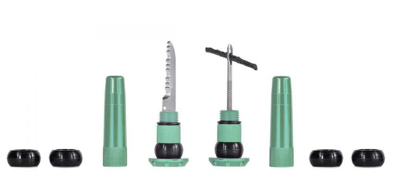 Muc Off Stealth Tubeless Puncture Plugs Türkis - Reparaturset für Tubeless-Reifen