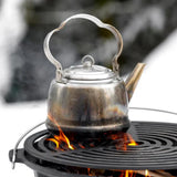 Petromax Teekessel TK1 Edelstahl 1,5 Liter  ideal für Outdoor, Camping und Zuhause, geeignet für offenes Feuer und alle Herdarten