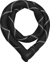Abus Kettenschloss IVEN Chain 8210 Security Level 10 Farbe schwarz/weiß Länge 110cm