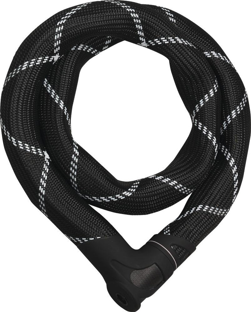Abus Kettenschloss IVEN Chain 8210 Security Level 10 Farbe schwarz/weiß Länge 110cm