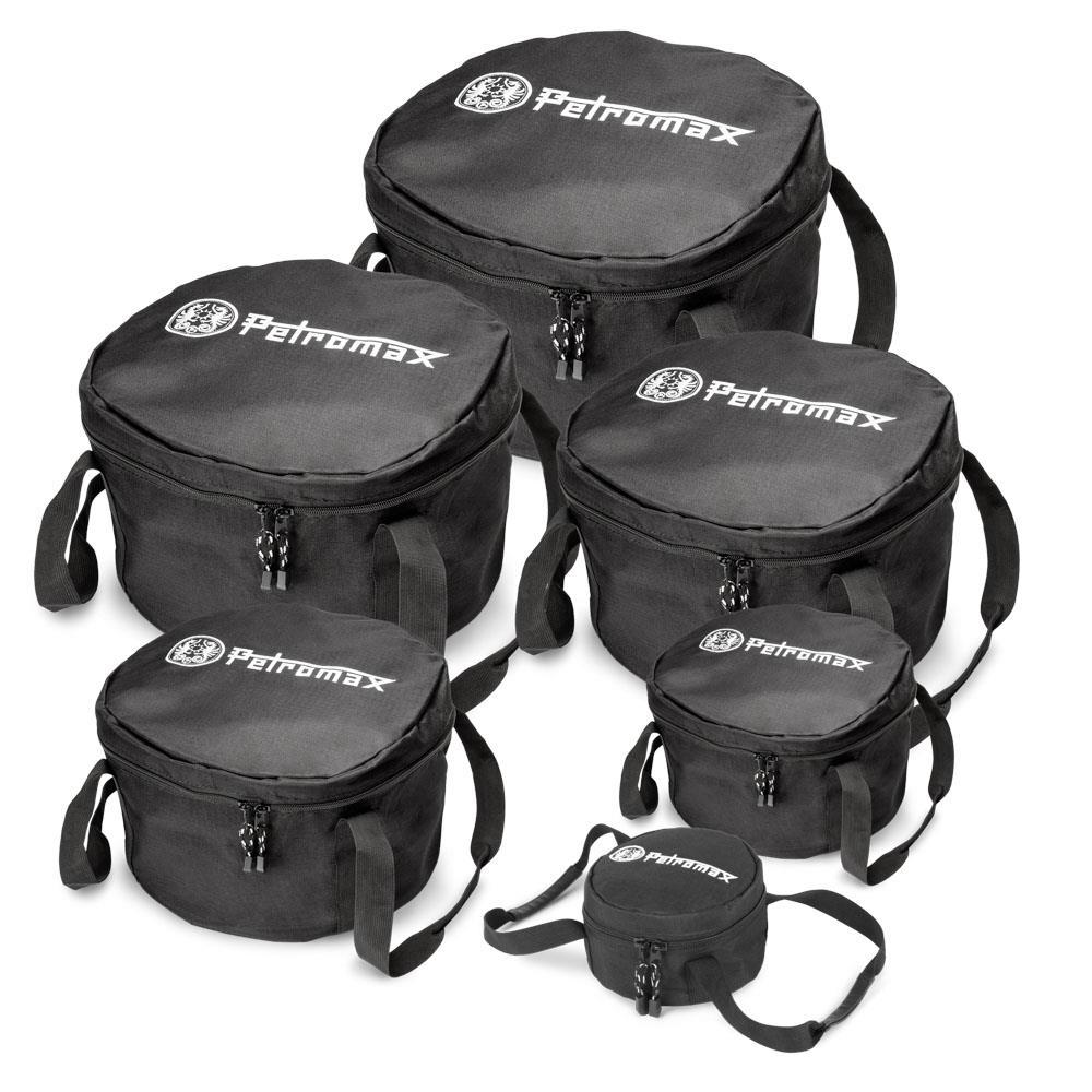 Petromax Transporttasche für Feuertopf ft12, ft18, Atago, tg3  Robuste Nylon-Tasche, 45x24x45 cm, verstärkter Boden, extra Stauraum
