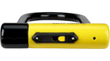 KRYPTONITE New York Lock Standard Bügelschloss - 16 mm gehärteter Spezialstahl Hochsicherheits-Scheibenzylinder FlexFrame-Halterung 10 x 20 cm 2 02 kg